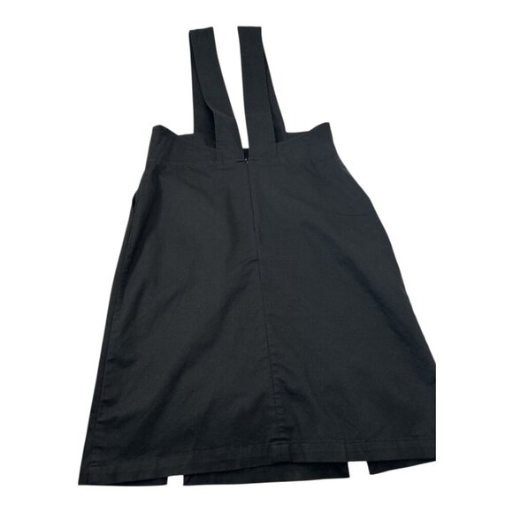 P.A.M. (Perks And Mini) Women's Black Pinafore Mini Dress Size Small Preppy - Picture 5 of 12